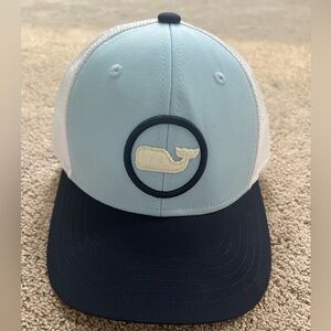 Vineyard Vines Blue and White Trucker Hat